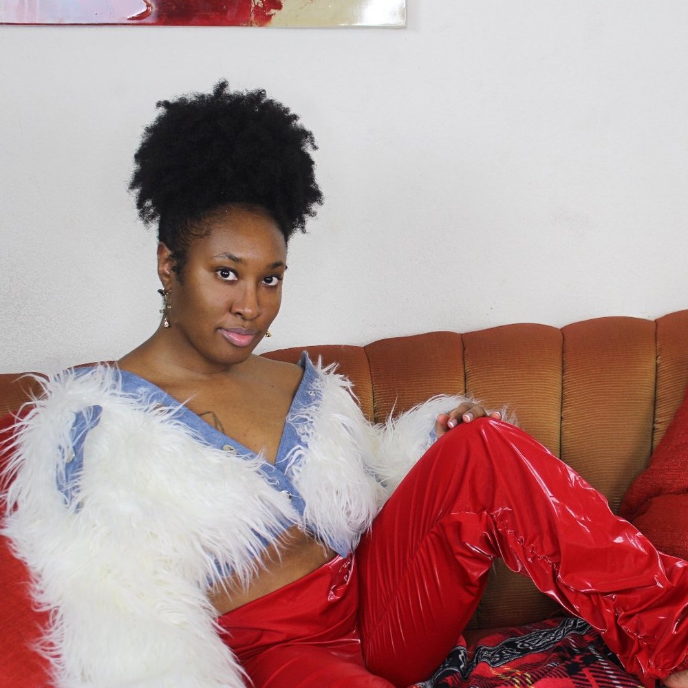 "Bougie Friend" Fur Jean Jacket